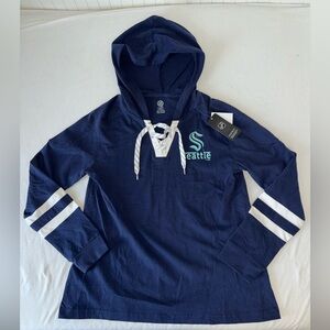 NWT Seattle Kraken Women’s Thin Hoodie